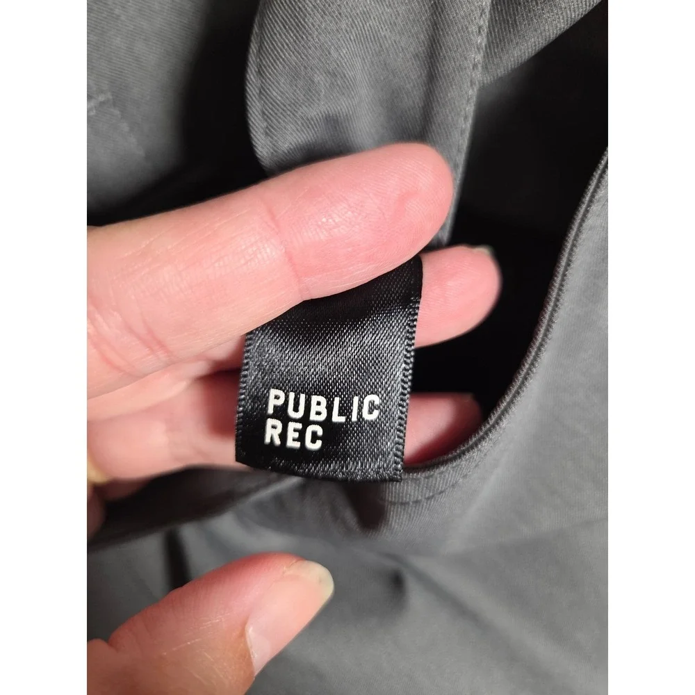 Public Rec All Day Every Day 5-Pocket Pants Mens 36x28 Grey Performance Trousers